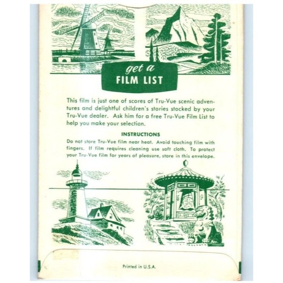 Vintage Tru Vue Tru-Vue Film Card Petrified Forest Painted Desert Arizona 328 3D - Picture 4 of 4